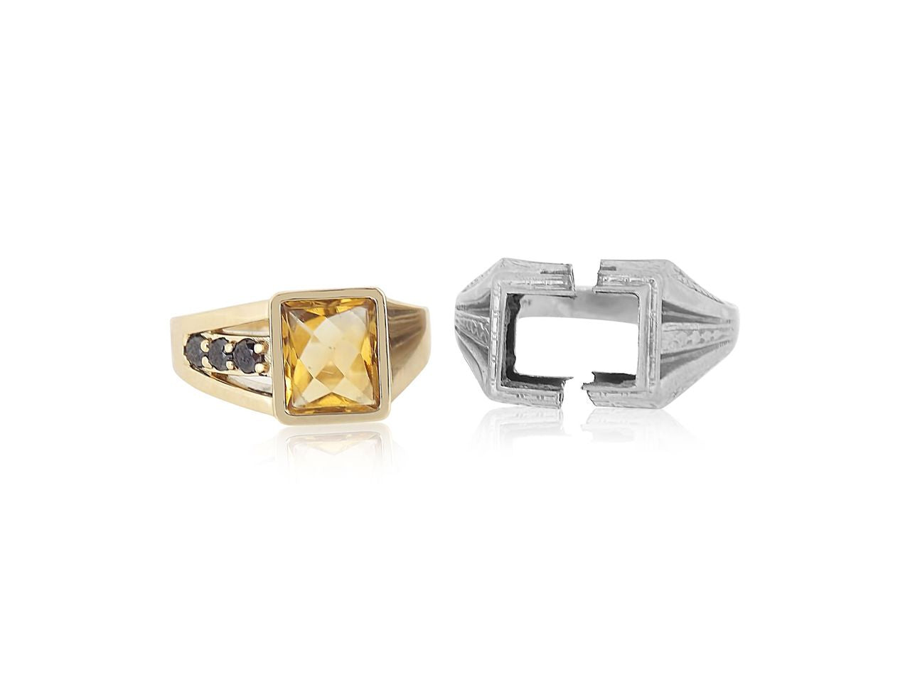 Father's Stone in Daughter's New Ring