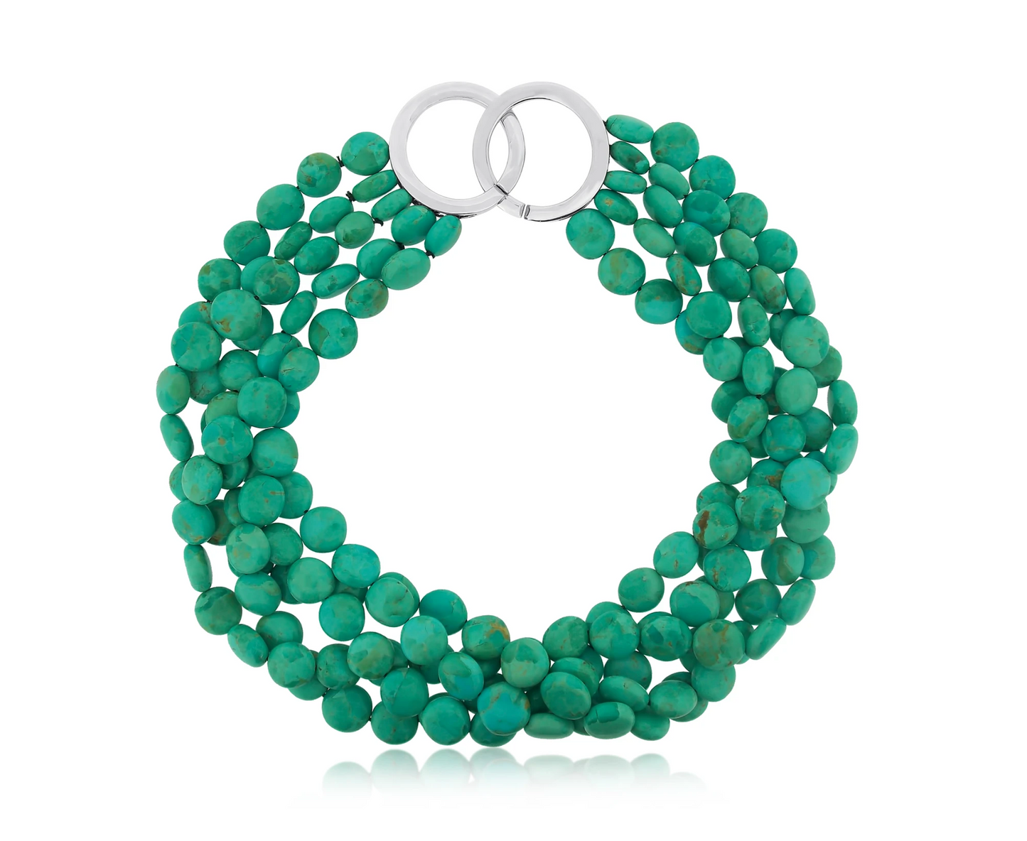 Multi Strand Kingman Mine Turquoise