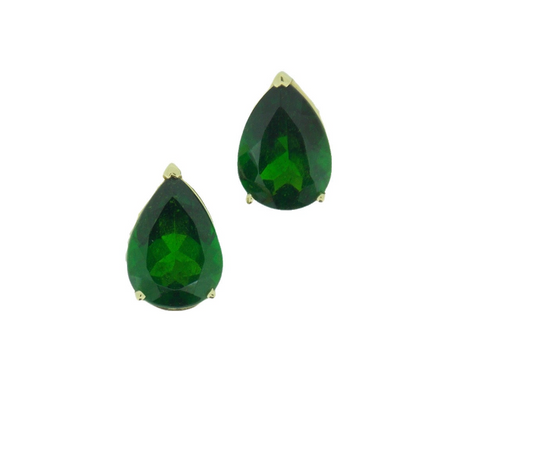 Chrome Diopside Earrings