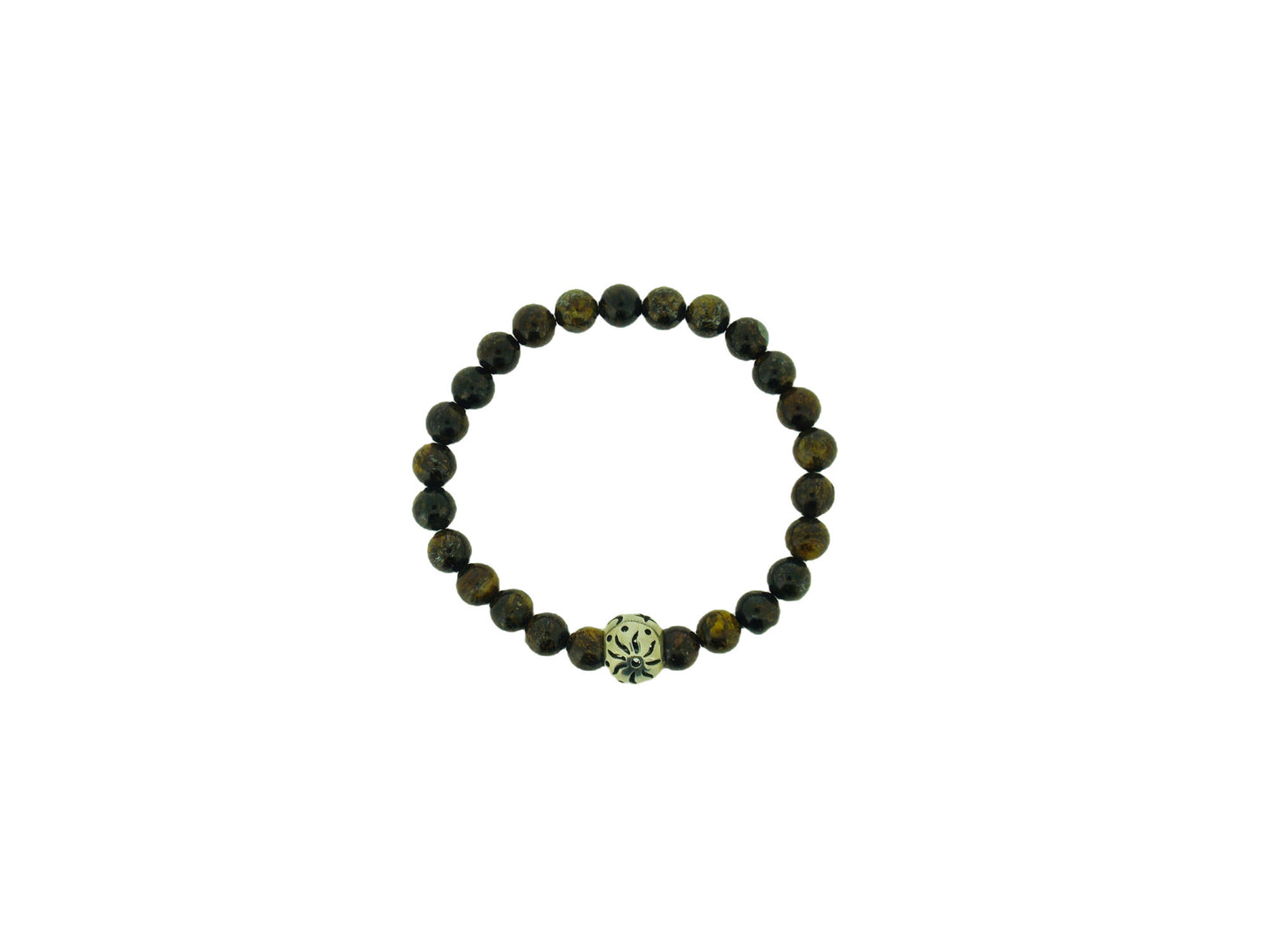 Bronze Gemstone Bracelet