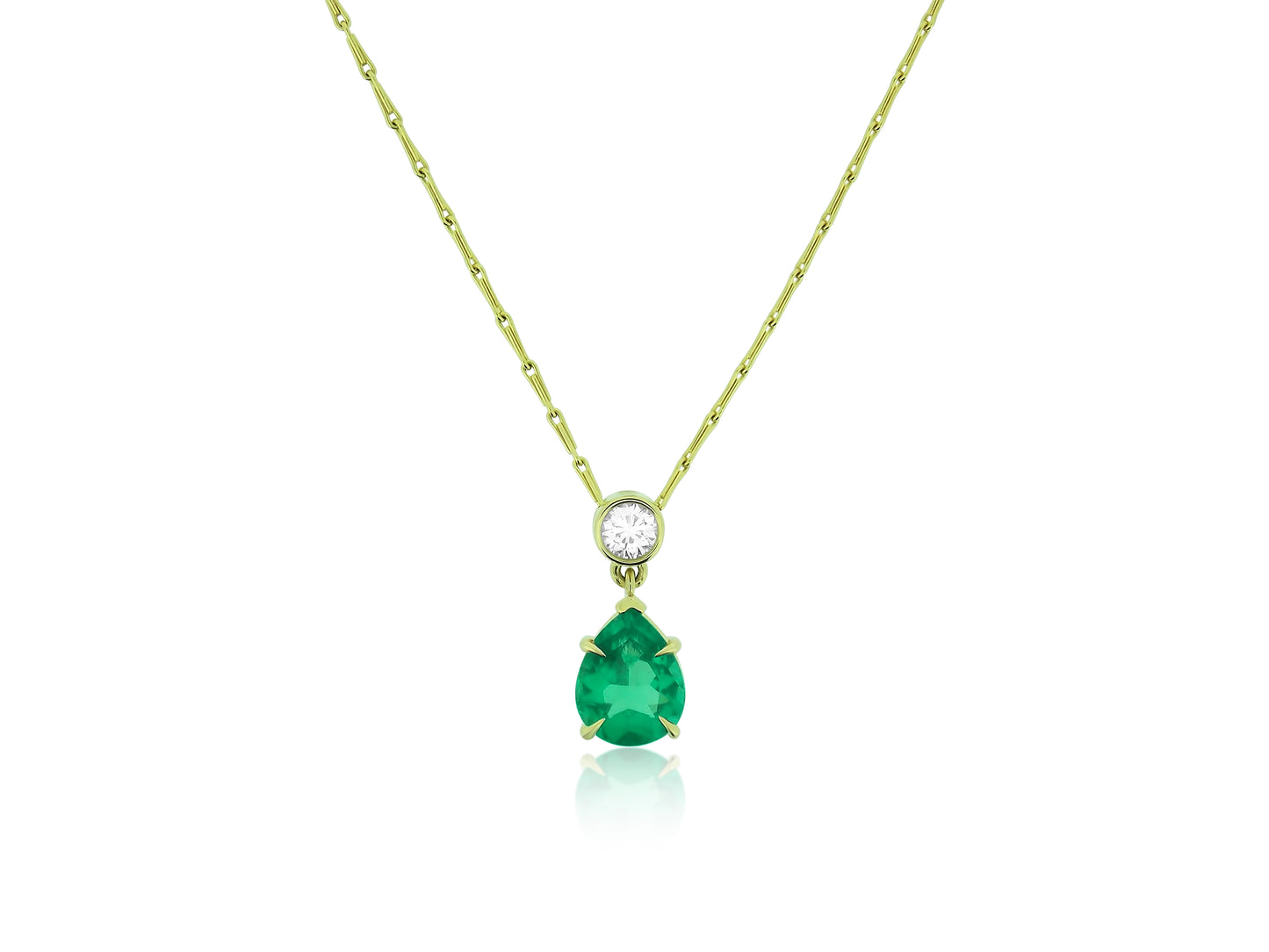 Brides Emerald Necklace