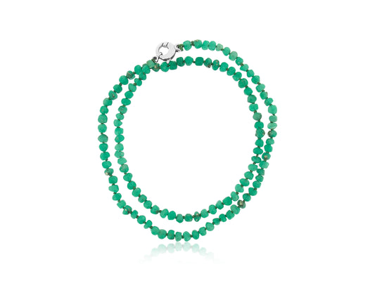 Emerald Nugget Necklace