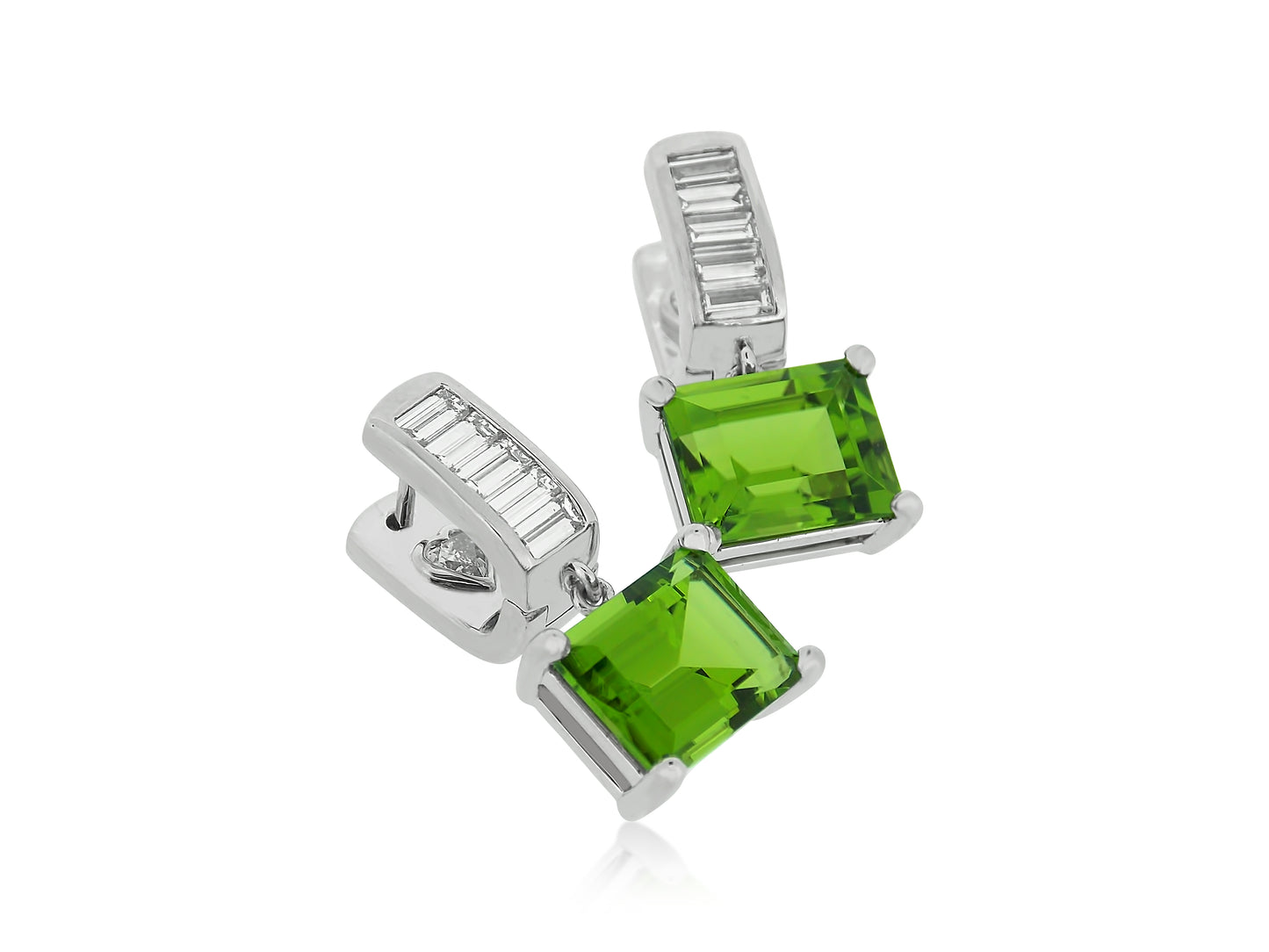 Custom Peridot Ring & Earrings