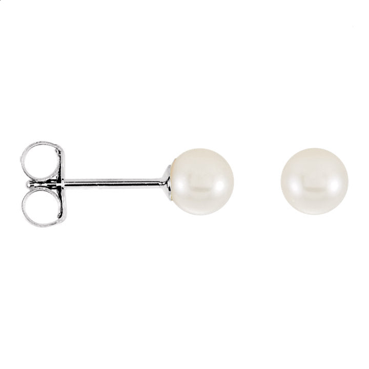 Petite Pearl Stud Earrings
