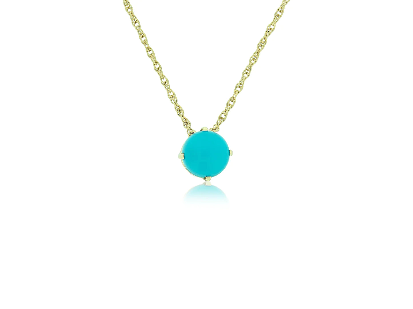 Turquoise Gold Pendant