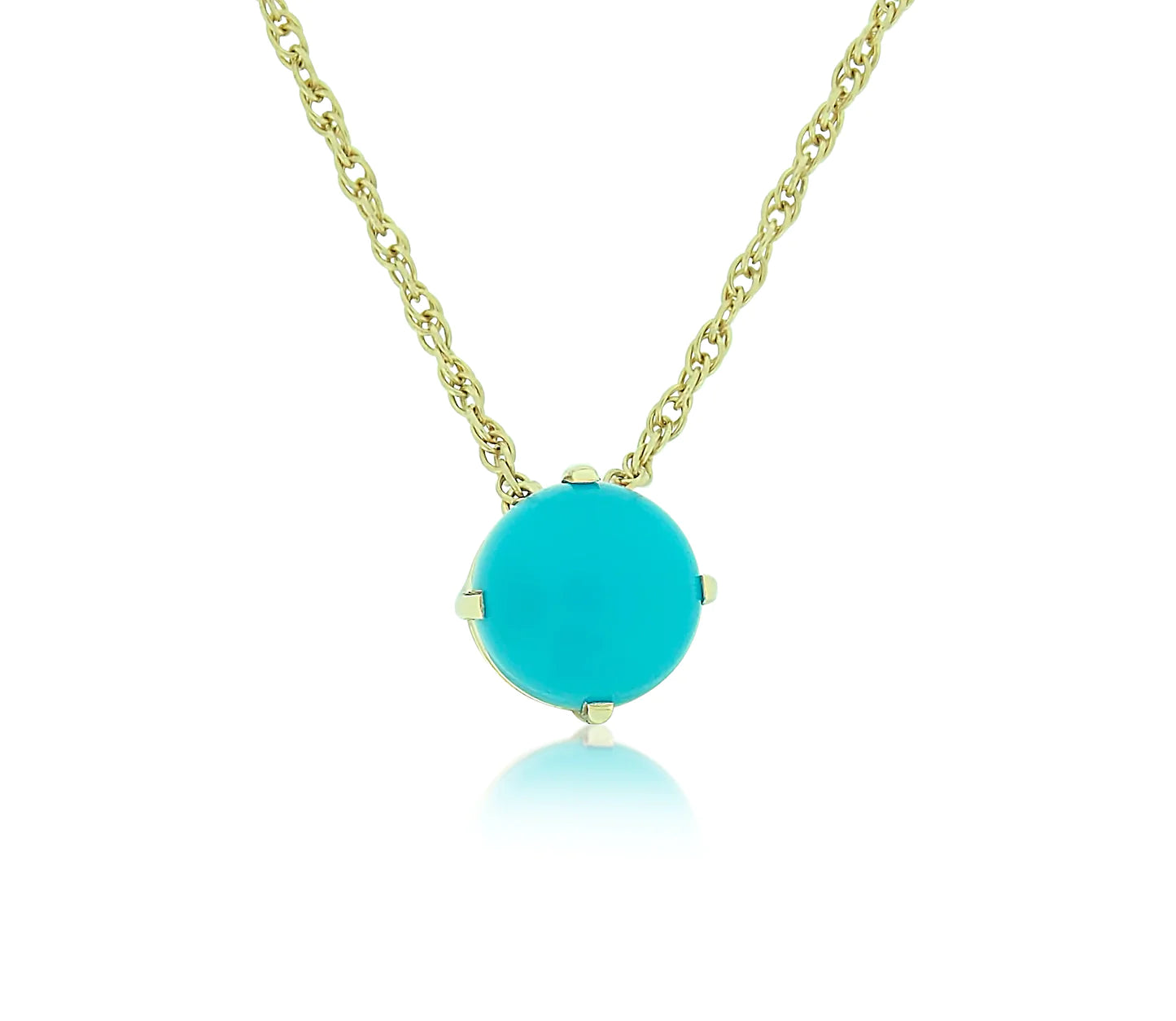 Turquoise Gold Pendant