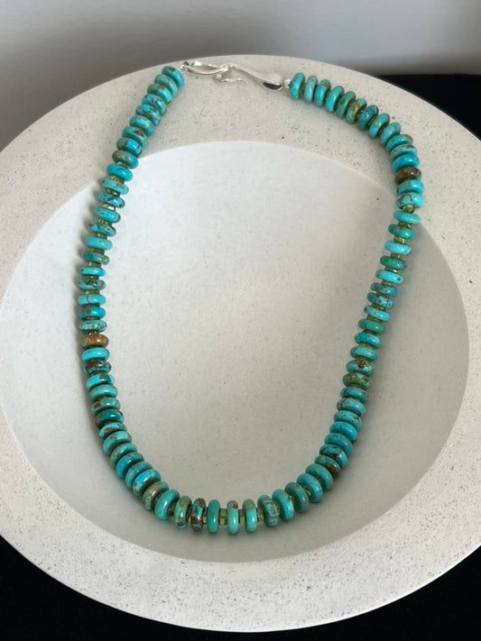 Peridot and Turquoise Necklace