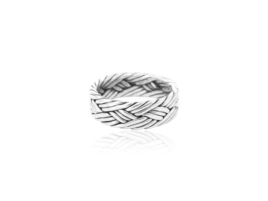 Sterling Woven Band