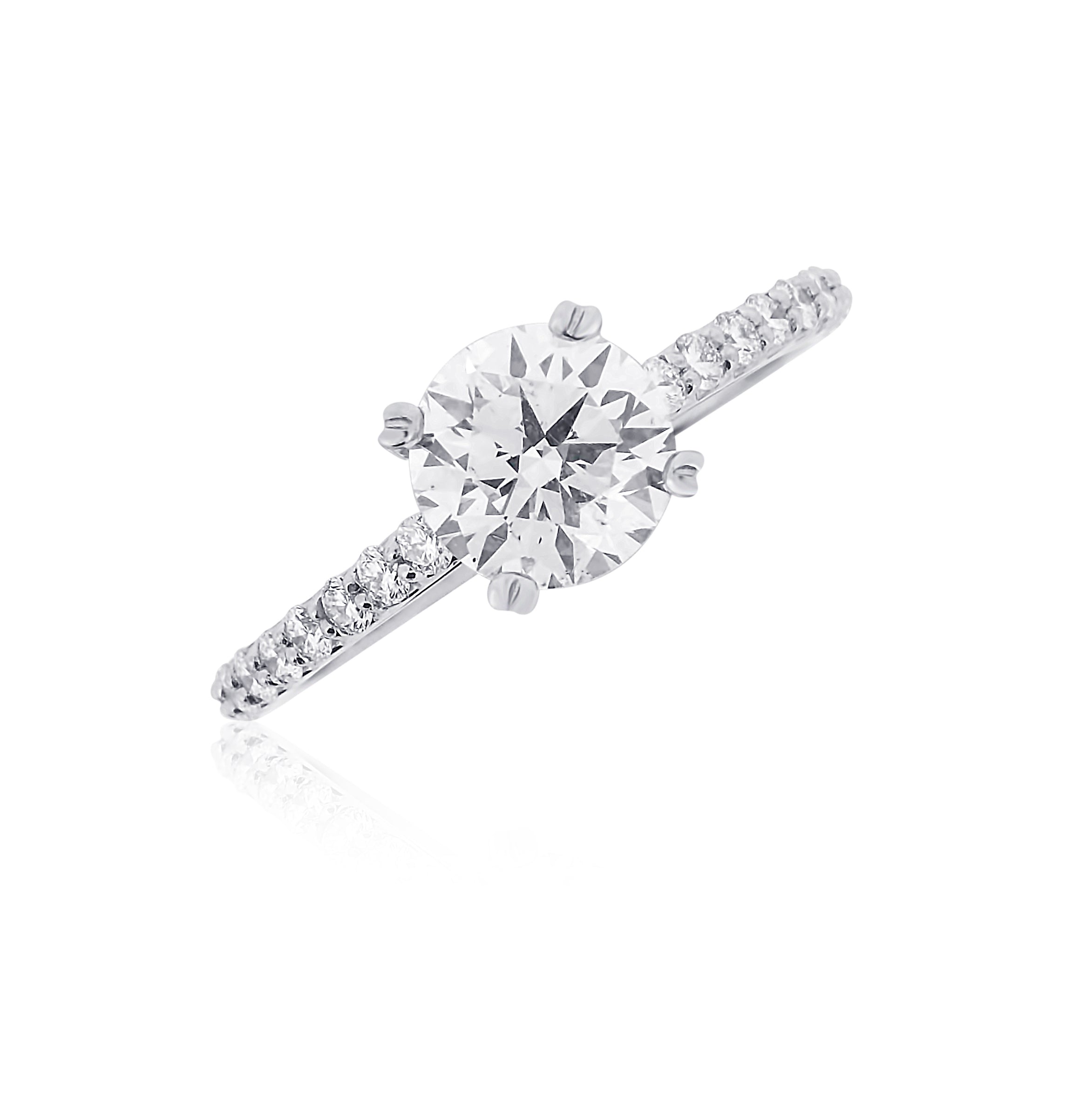 Classic Custom Engagement Ring – KVK Jewelry Design